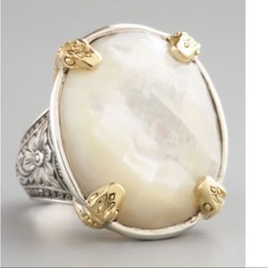 Konstantino Mother of Pearl Statement Ring